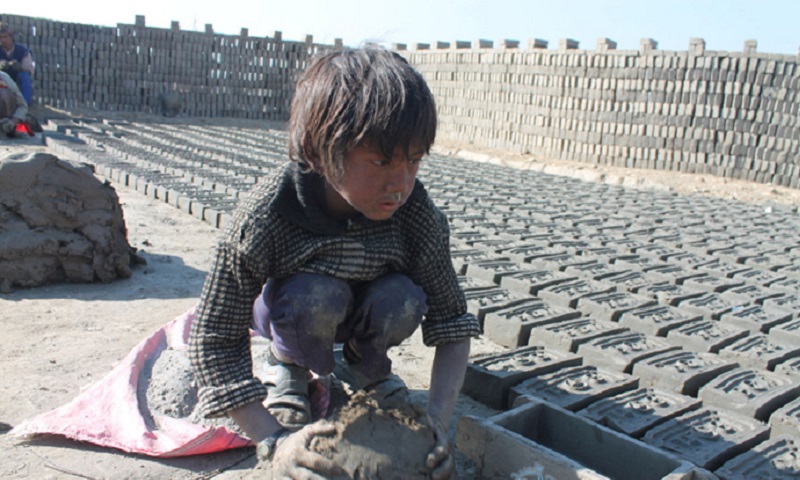 Awareness campaign against child labour in brick factories in Morang