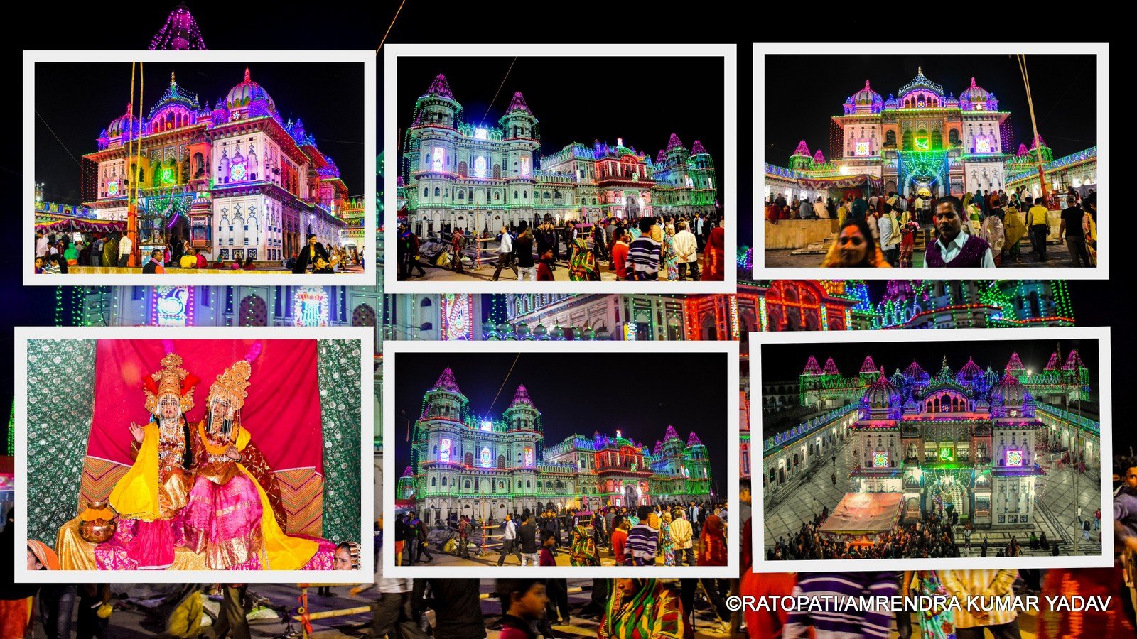 जनकपुरधाममा सीता-राम विवाह महोत्सव मनाइँदै (फोटोफिचर)