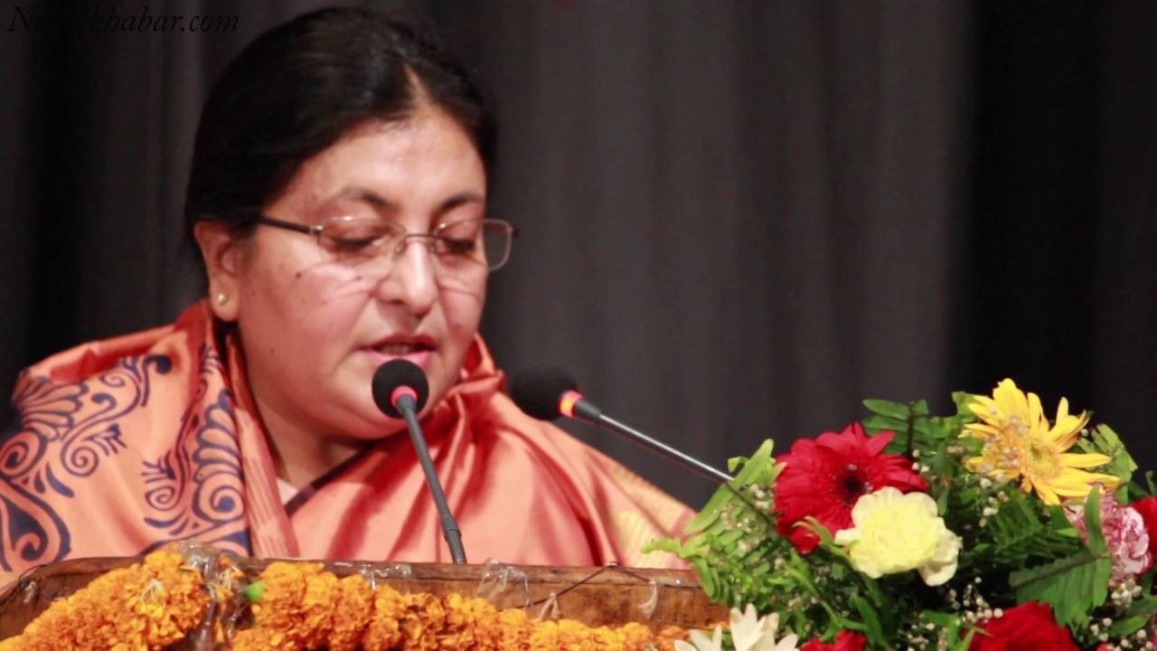 President Bhandari pays homage to martyrs