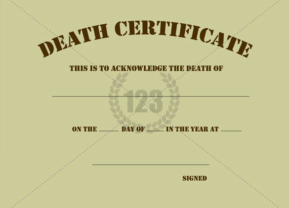 Man with own 'death certificate' struggles for justice