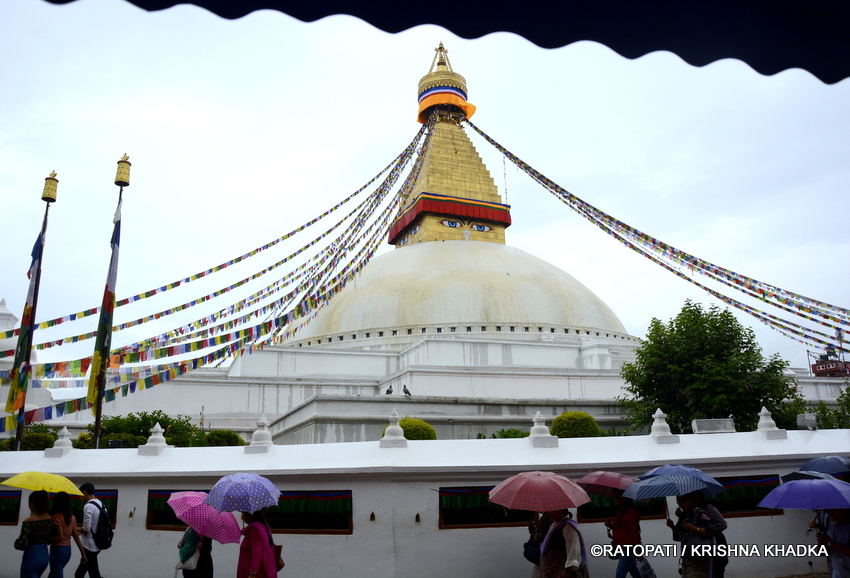 साउने झरीमा बौद्ध स्तुपामा देखिएका १२ तस्विर