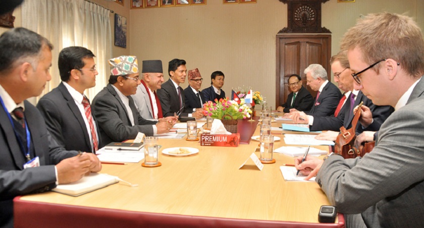 Nepal and Luxembourg hold Foreign Minister-level talks