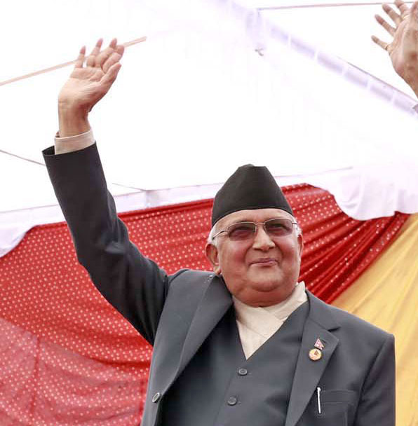 Left alliance lays claim for appointment of Oli as new Prime Minister