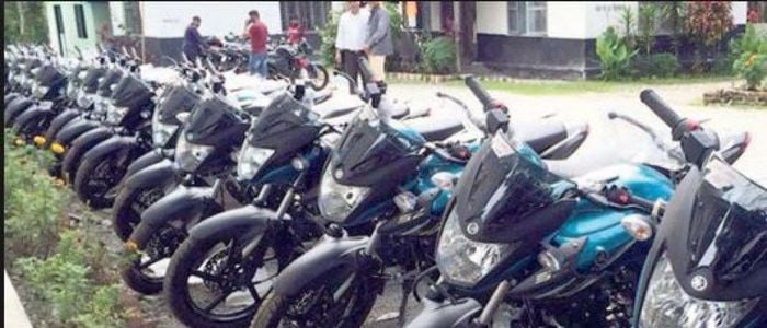 35 motorcycles handed over to State police