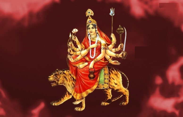 नवरात्रको तेस्रो दिन चन्द्रघण्टा देवीको आराधना