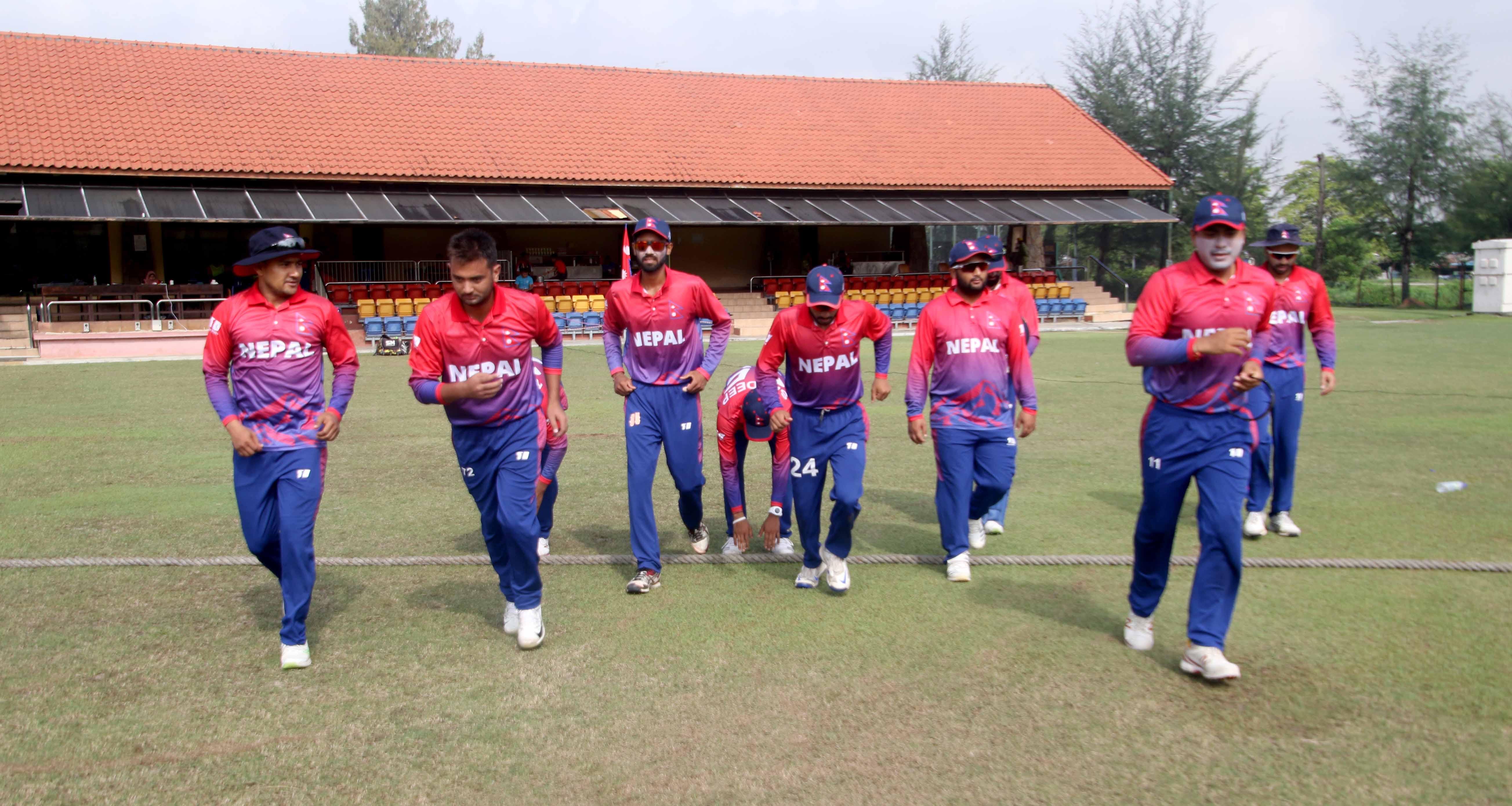 Nepal under pressure to win today's match to remain in T20 International