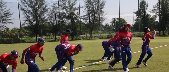 Nepal defeats Oman by 150 runs