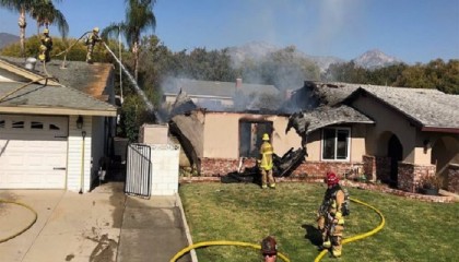 Pilot killed after small plane crashes into residence in Southern California