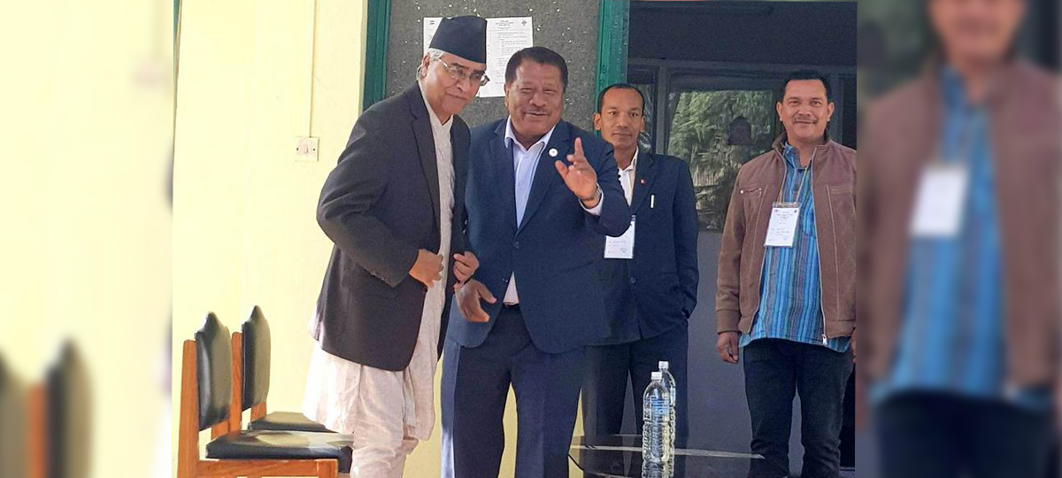 Prakash Man Singh to support Deuba in run-off against Koirala