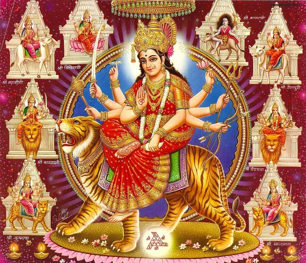 नवरात्रिमा दुर्गा देवीको पूजाका लागि अत्यावश्यक तीन चीज