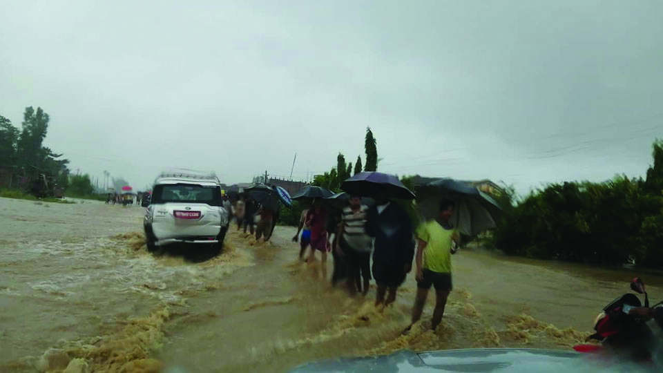 Over 128 thousand people to be affected by rain-induced disaster in Chitwan