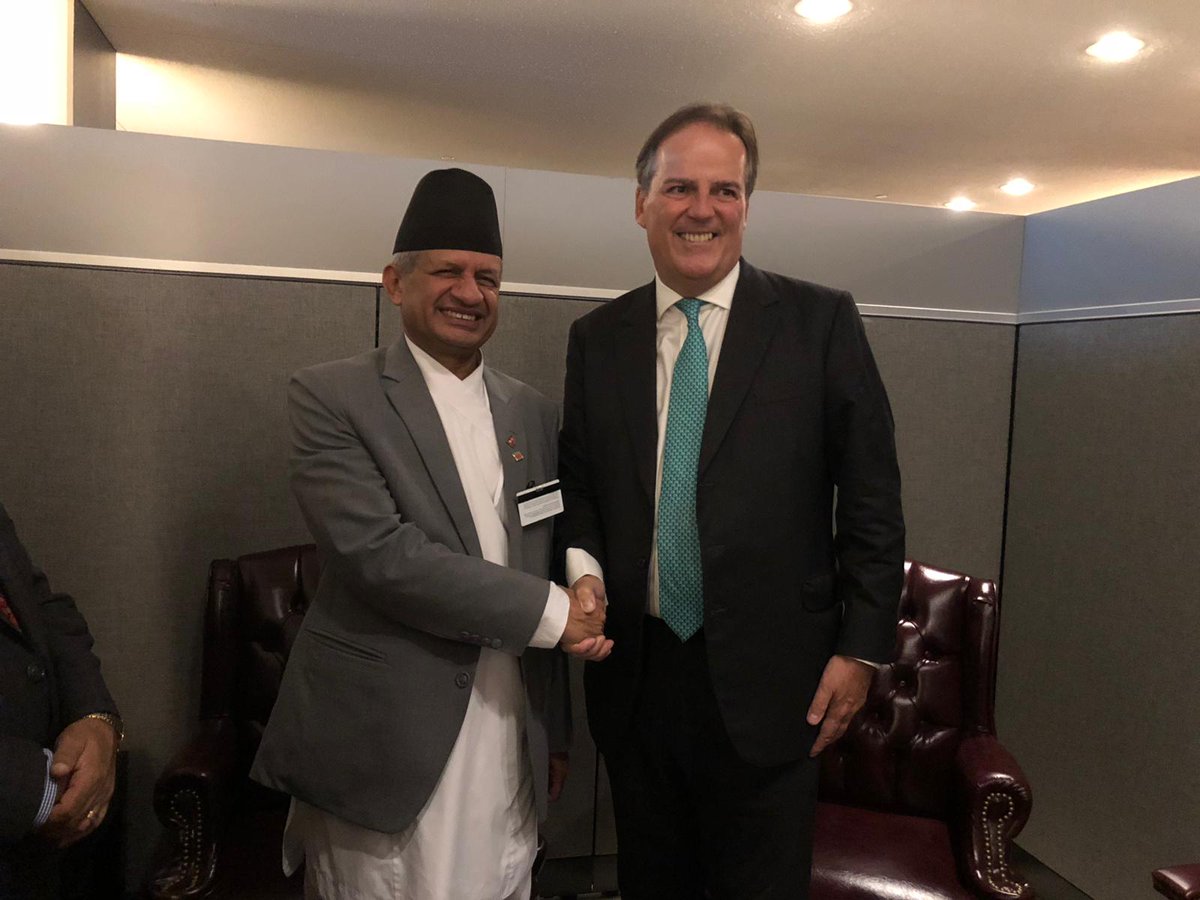 Foreign Affairs Minister Gyawali and UK Minister hold talks