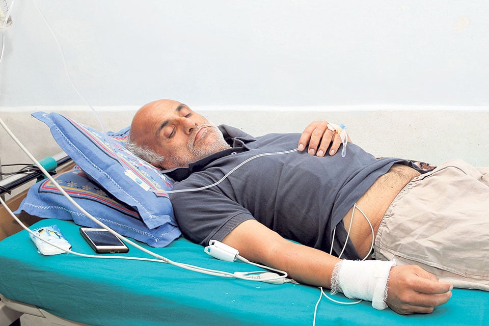 Government sends helicopter to bring Dr KC to capital