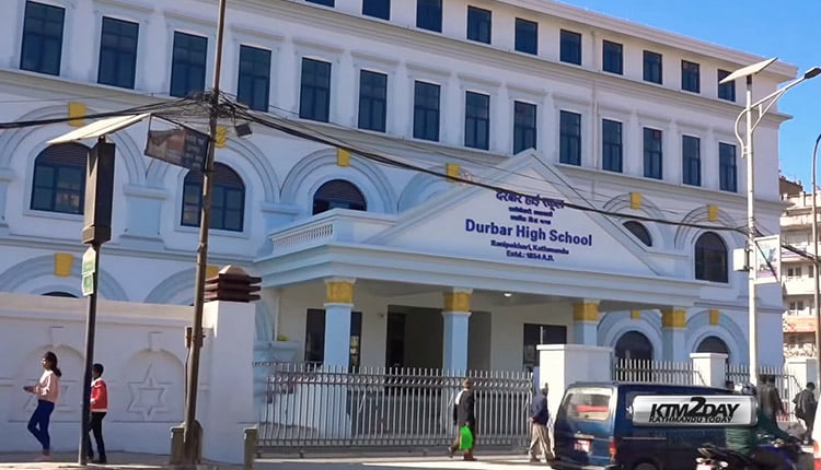 Chinese side hands over Durbar High School building to school management