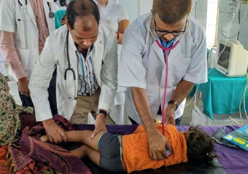 बिहारमा इन्सेफ्लाइटिसको महामारी: १ सयजना उच्चस्तरीय स्वास्थ्य अधिकारी फिल्डमा