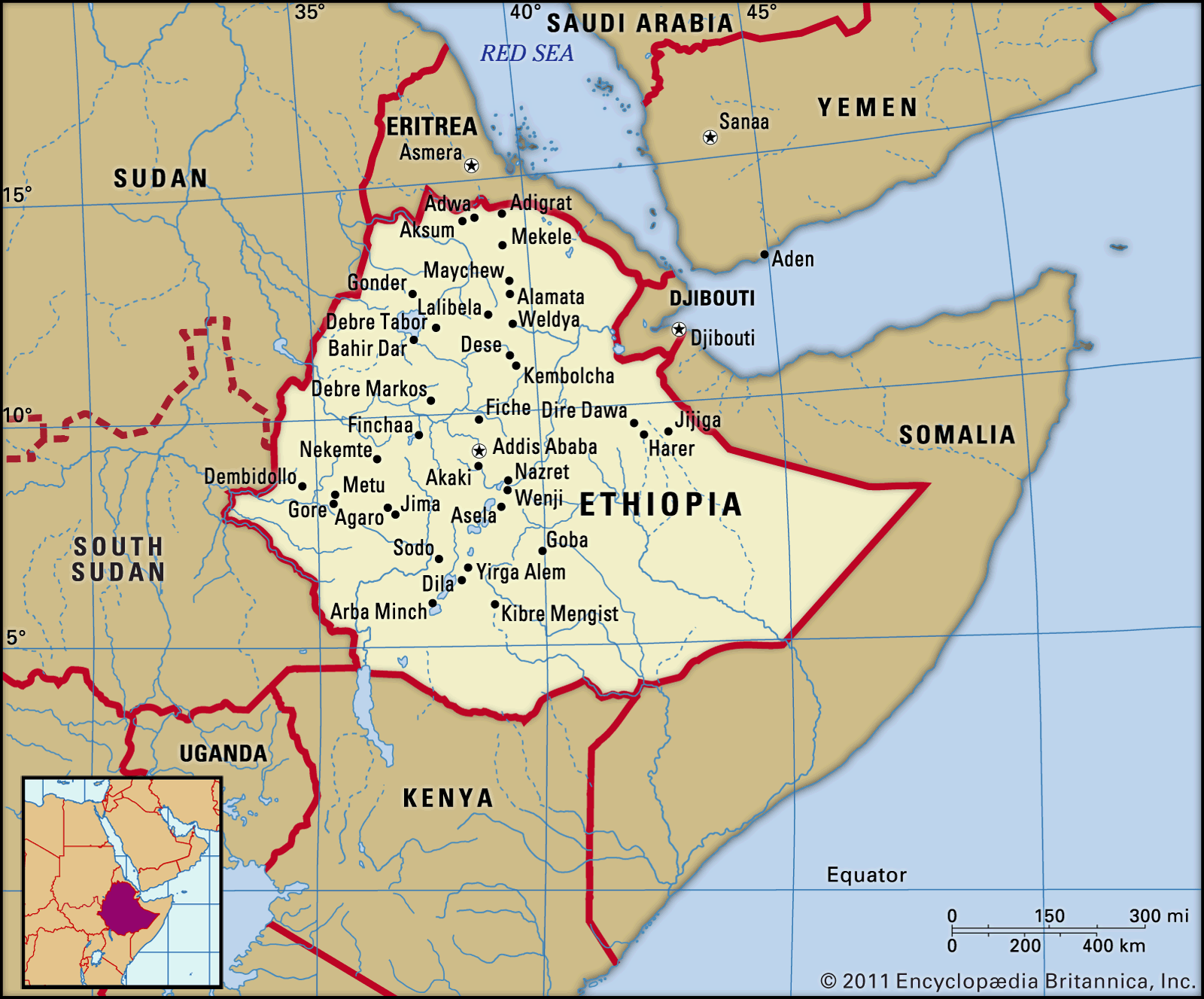 इथियोपियामा भएको जातीय दंगामा परी बीस जनाको मृत्यु