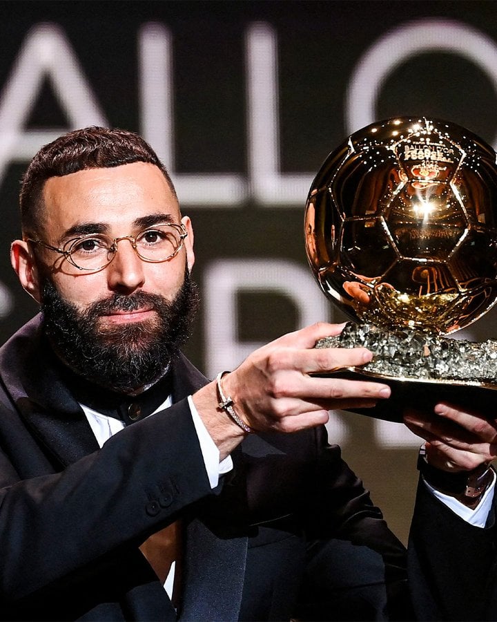 Ballon d'Or: Karim Benzema wins award as best player in world football for first time