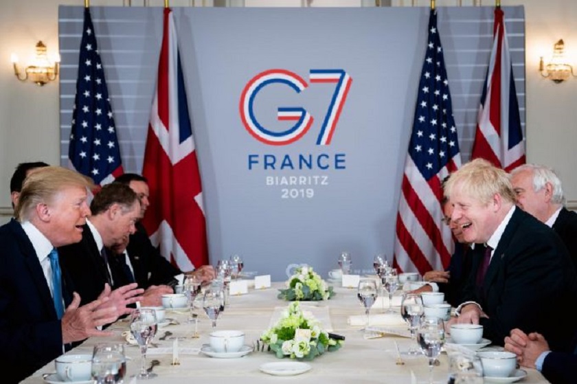 G-7 leaders struggle for breakthrough on economy, Iran