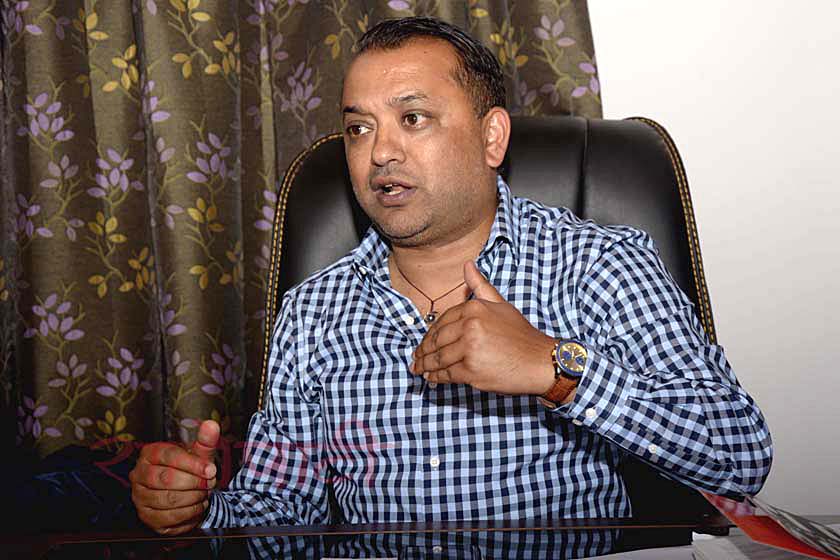 Gagan Thapa seeks youth role to retrieve encroached land