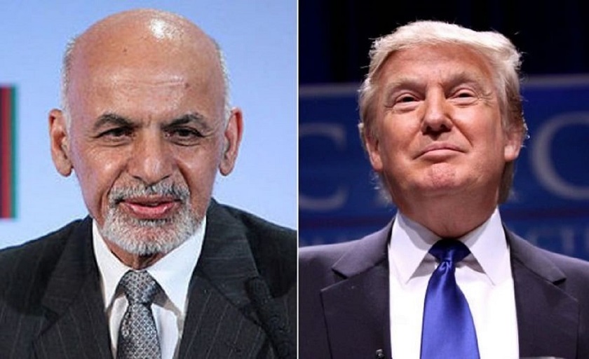राष्ट्रपति ट्रम्पद्धारा अफगान राष्ट्रपतिलाई अमेरिका भ्रमणको निमन्त्रणा