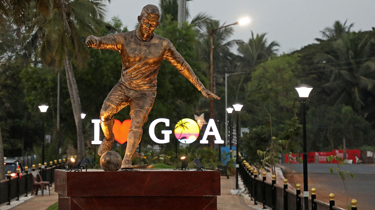 Ronaldo statue kicks up a fuss in India's Goa