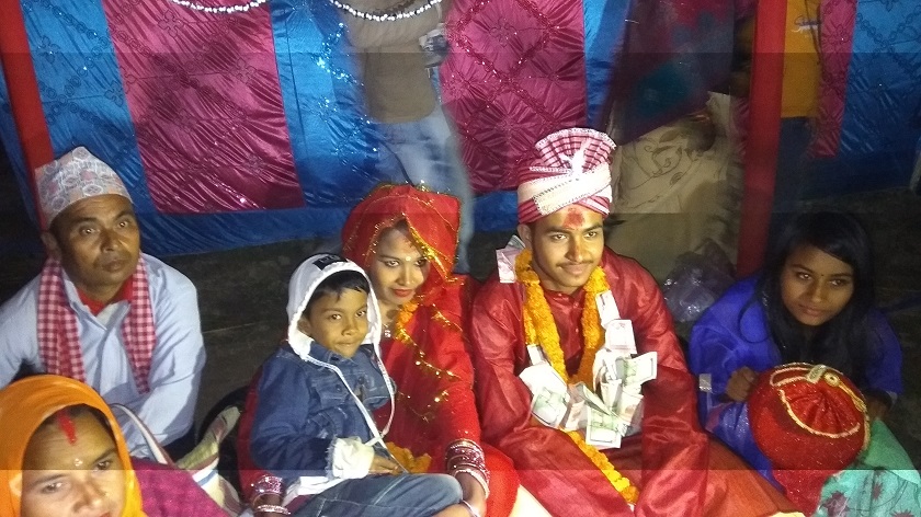 जनकपुरमा ३५ यूगल जोडीको सामुहिक विवाह (फोटो फिचर)