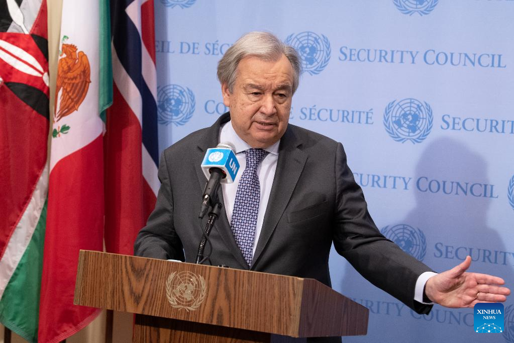 UN chief calls for cessation of hostilities in Ethiopia