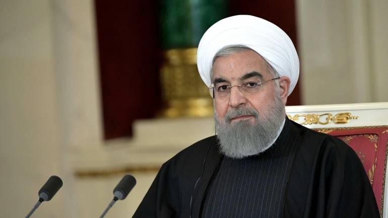 Iran president vows 