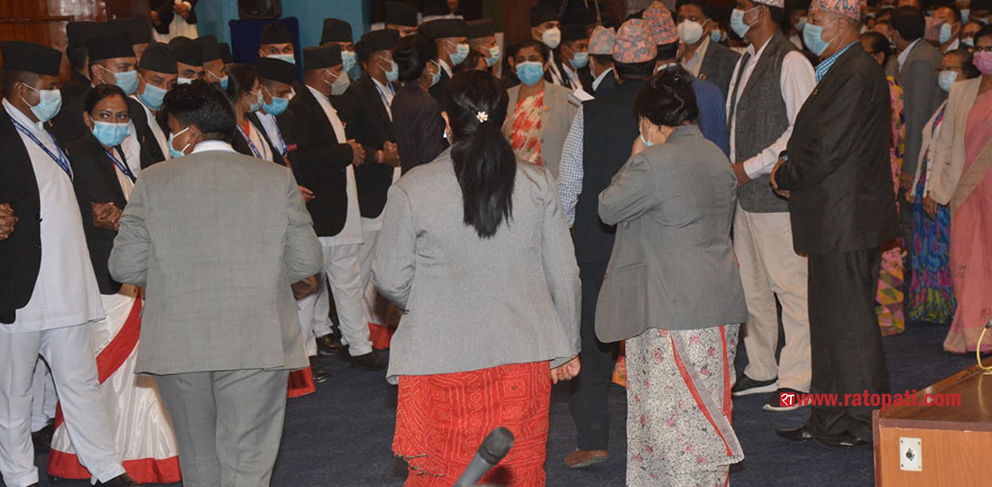 House meeting adjourned as UML continues obstruction, next meeting on  Tuesday