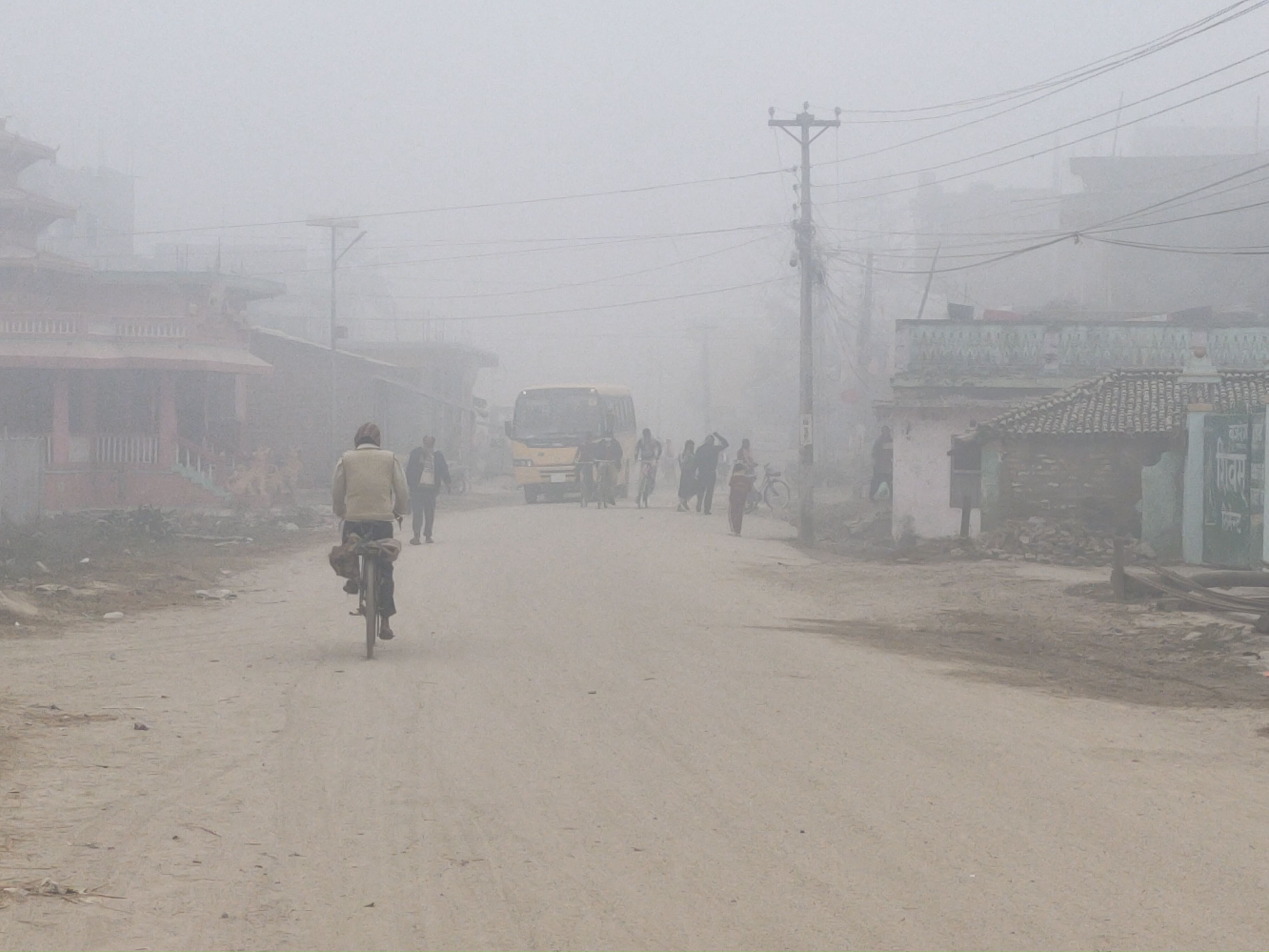 मधेसमा शीतलहर : यो वर्षकै बढी चिसो, जनजीवन प्रभावित