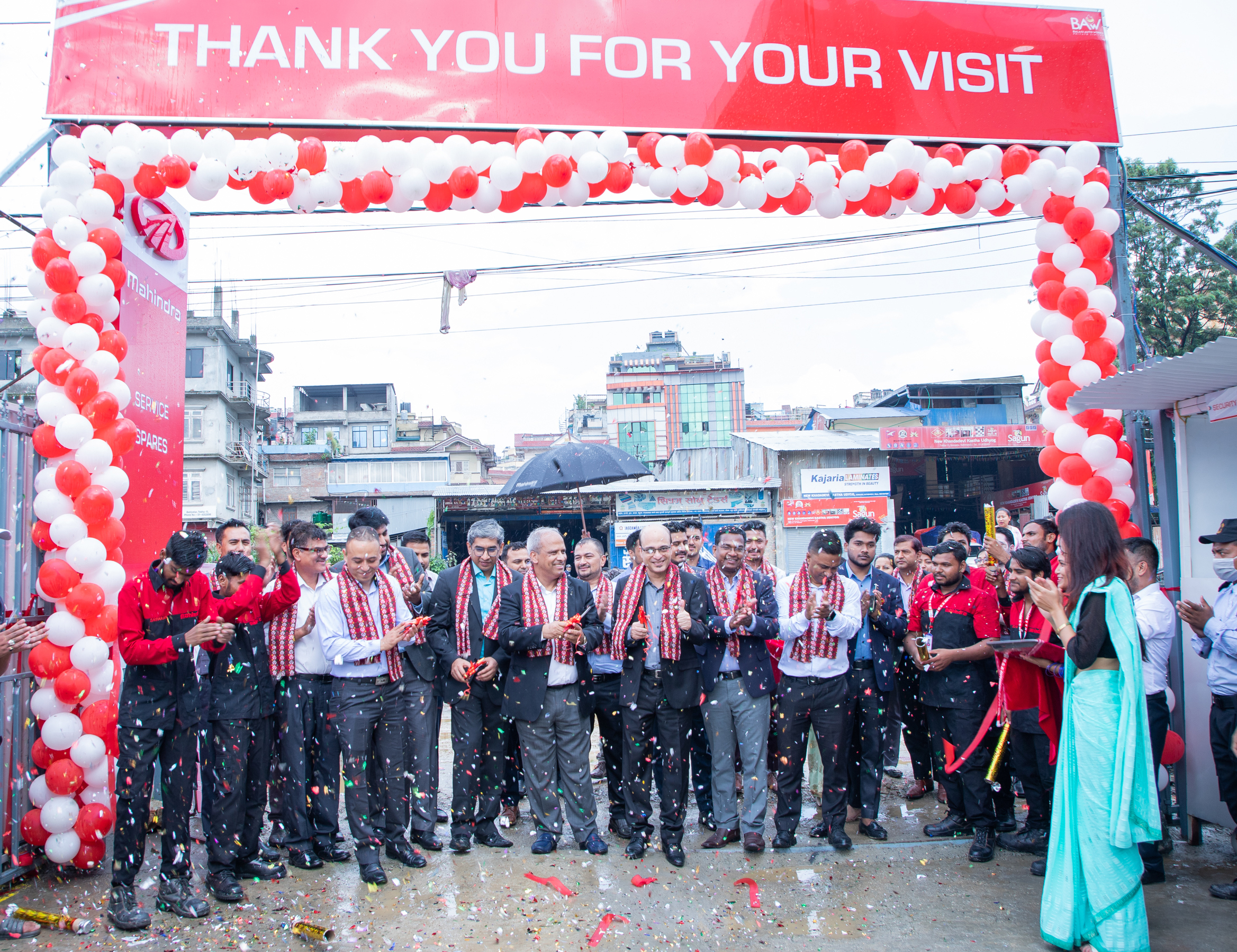 काठमाडौंमा महिन्द्रा २एस डिलरको उद्घाटन