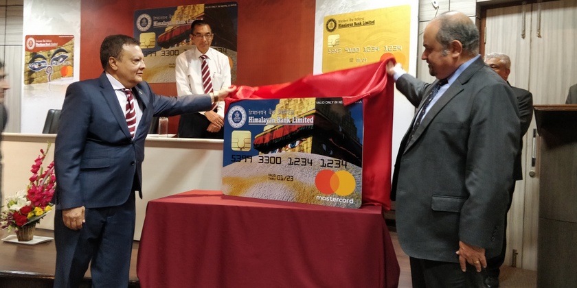 हिमालयन बैंकद्वारा थप सुरक्षित मास्टरकार्ड डेबिट कार्डको शुभारम्भ