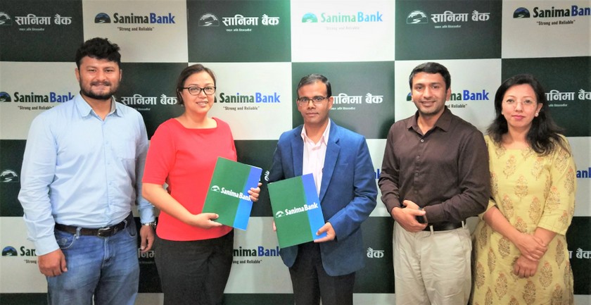 टिच फर नेपाललाई सानिमा बैंकको आर्थिक सहयोग