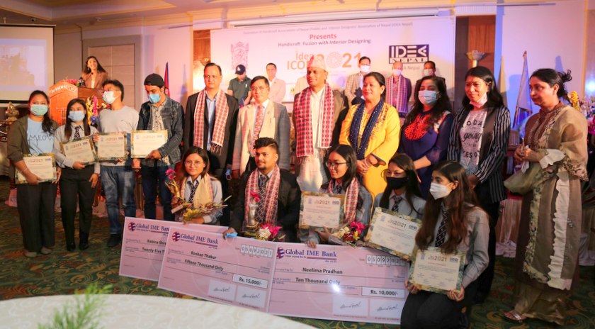 रविना श्रेष्ठ बनिन् ‘हस्तकला डिजाइनिङ प्रतियोगिता’को बिजेता