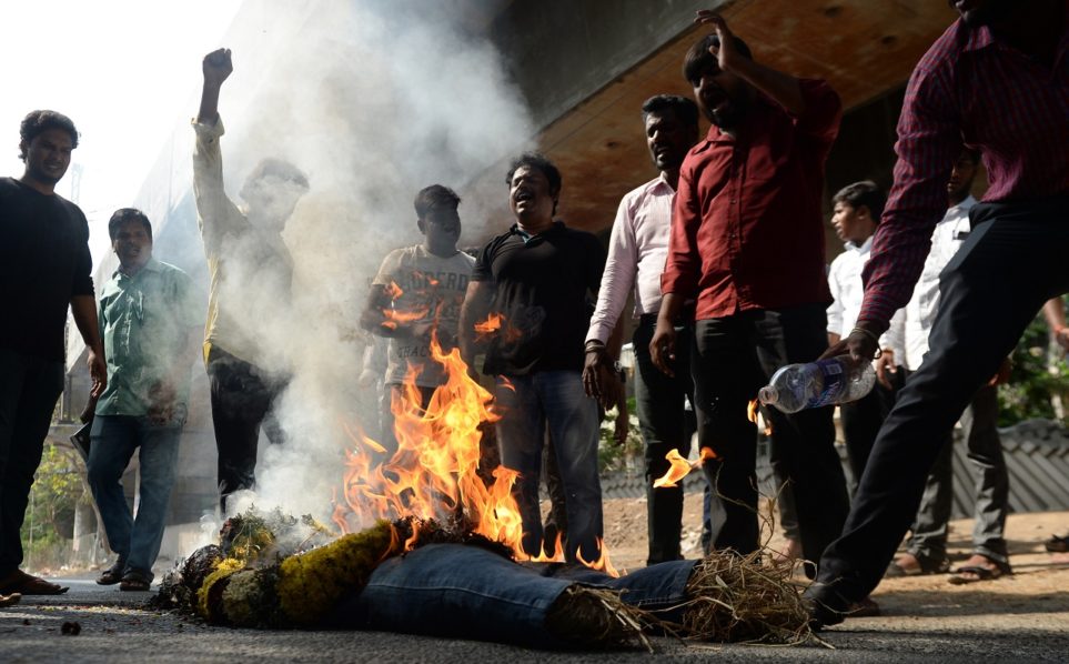 Death toll from south India protests rises to 13