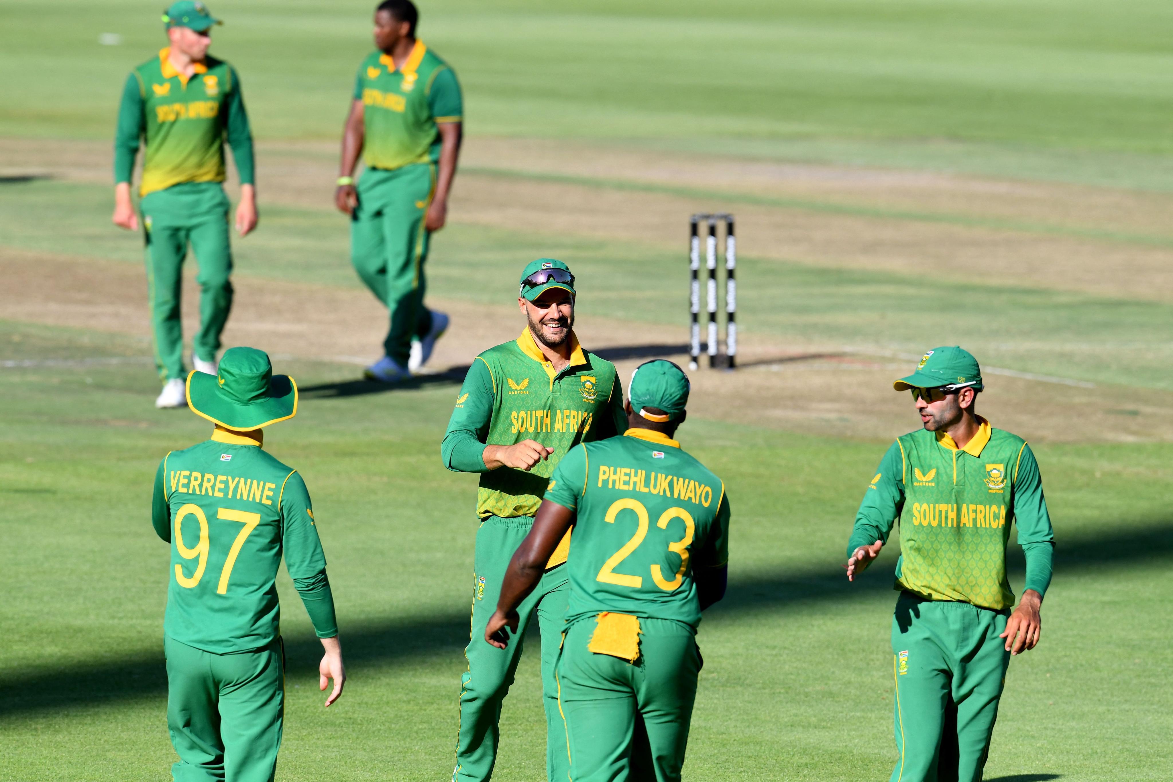 South Africa seal series whitewash with tense win