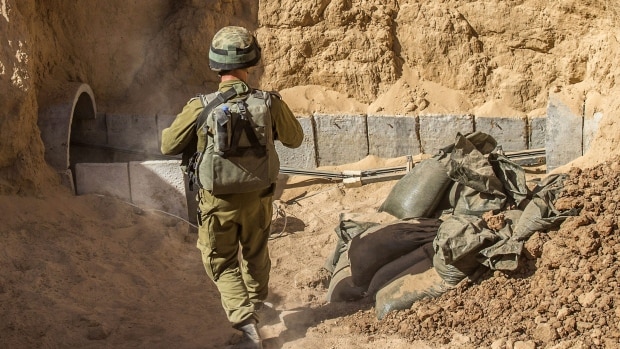 Israeli military says it demolishes Hamas tunnel that reaches Israel
