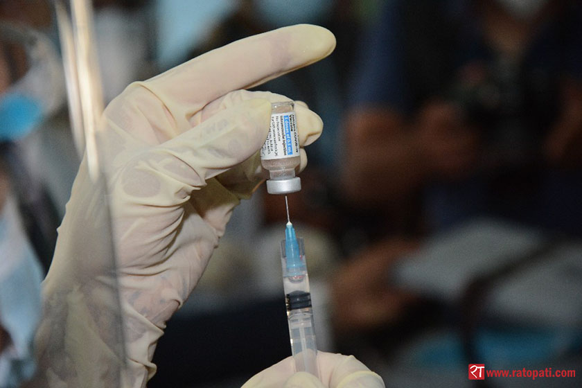 People above 18 to be inoculated with J&J vaccine in Kathmandu