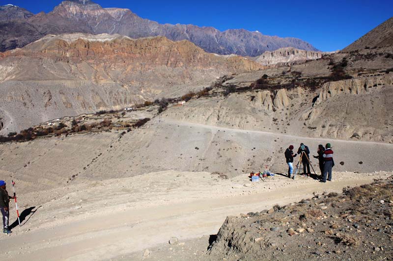 Beni-Jomsom-Korala road disrupted