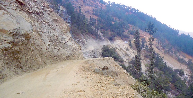 Mid-Hill Highway: Jajarkot section yet to be blacktopped