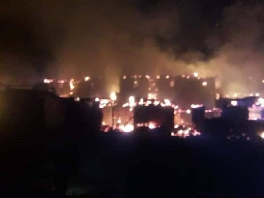 जुम्लाको गोठी गाउँमा आगलागीबाट ३२ घर नष्ट, ६४ चौपाया जले