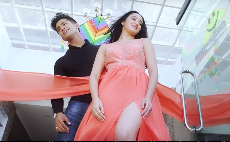 मरिष्का र आकाशको ‘जून जस्तै शीतल...’मा रोमान्स