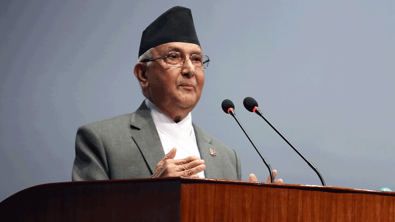 UML Chair Oli's best wishes on Maghi festival