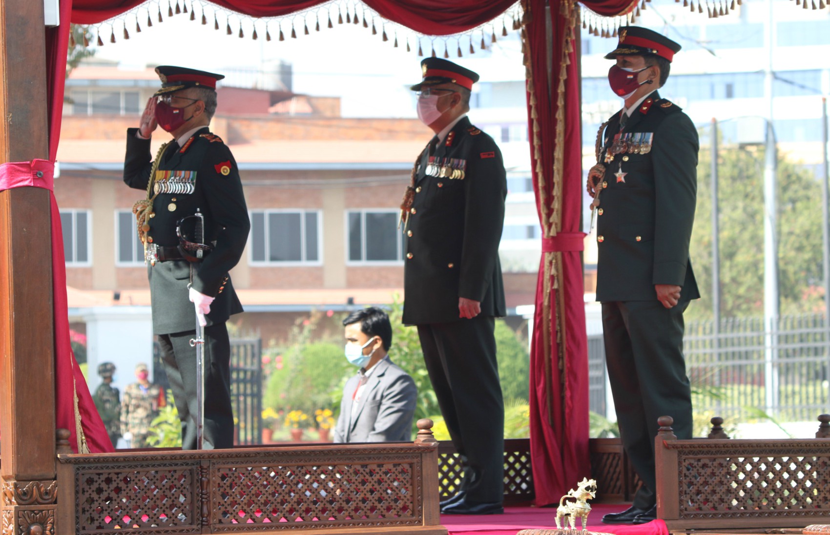 CoAS Thapa and Indian Army chief Naravane start bilateral talks