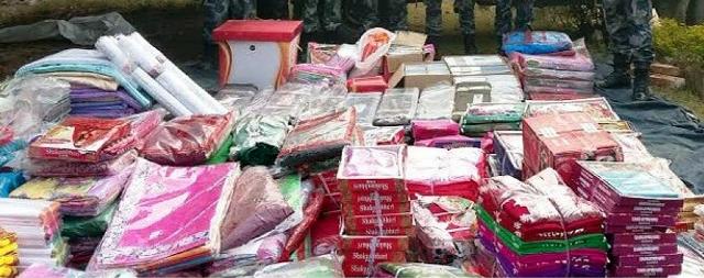 Smuggled garments worth Rs 5.5 million seized in Kathmandu