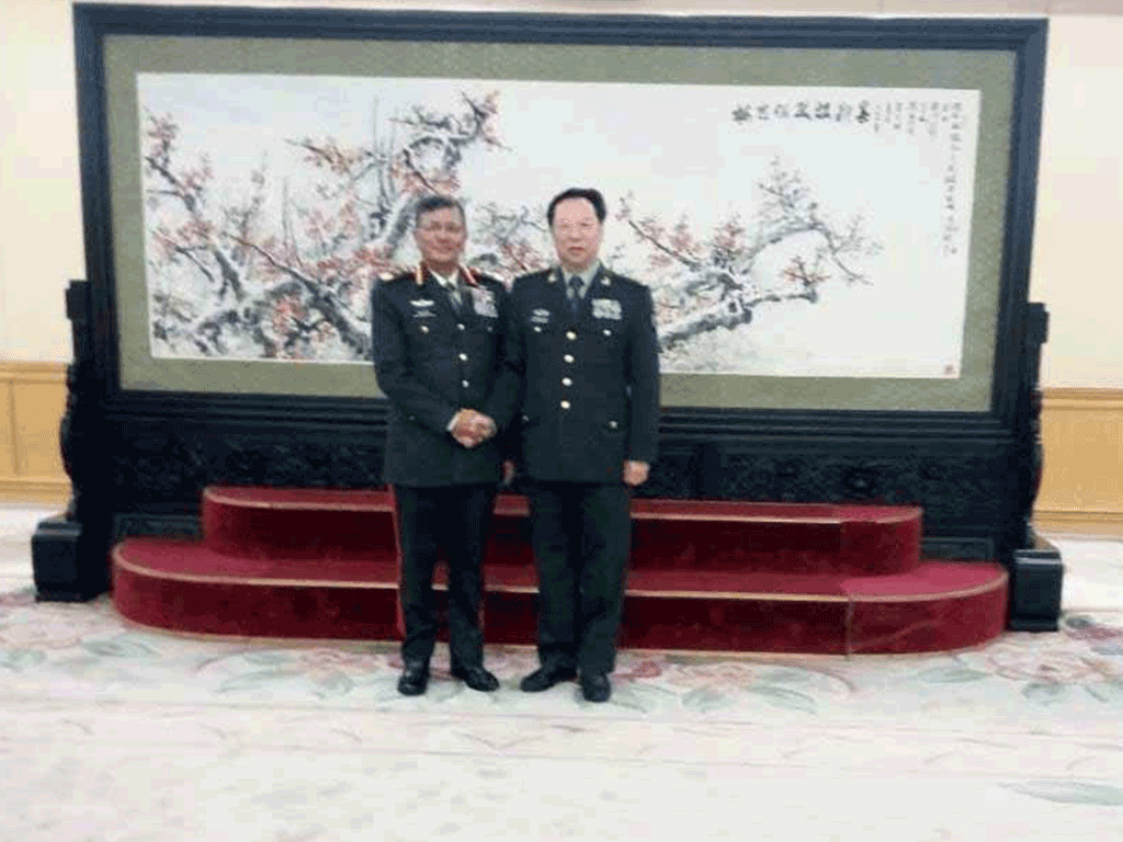 CoAS Thapa calls on Chinese Military General Zuocheng