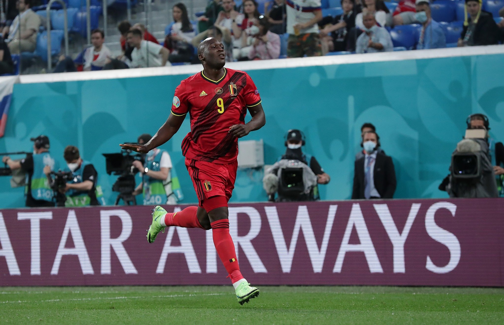Belgium ease 3-0 past Russia in Euro 2020