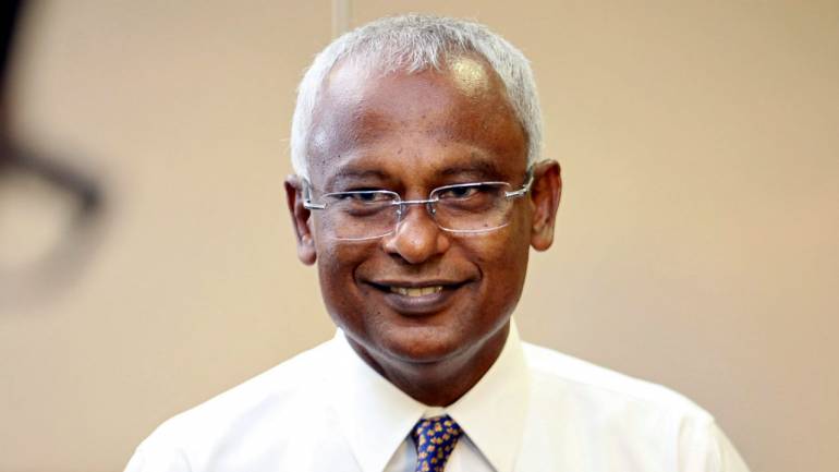 Maldives President Solih receives ceremonial welcome in New Delhi