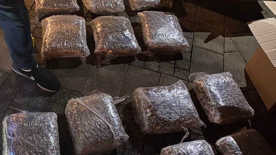 Police seize 80 Kgs marijuana