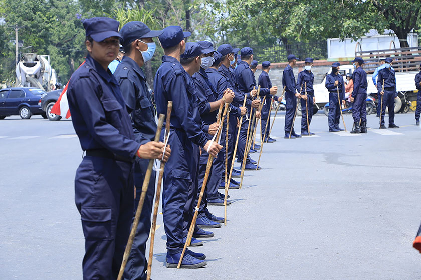 Nepal Police planning to recruit 130,000 temporary police for upcoming general elections